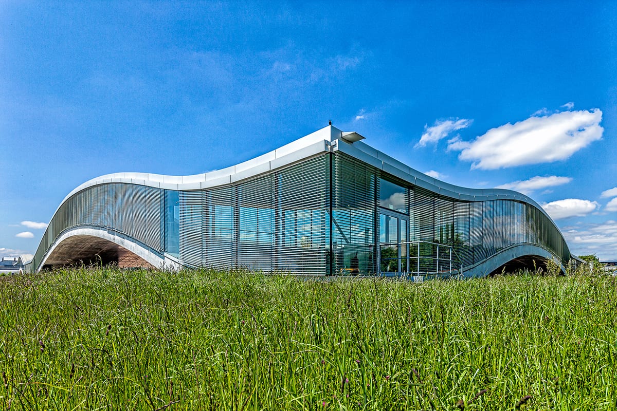 Le Rolex Learning Center à Lausanne.